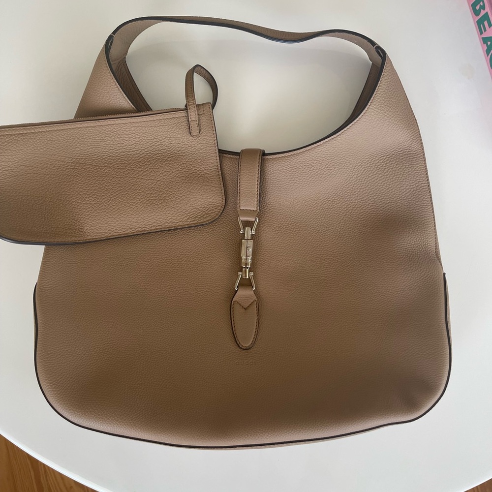 GUCCI
Soft Grained Calfskin Large Jackie Authentic